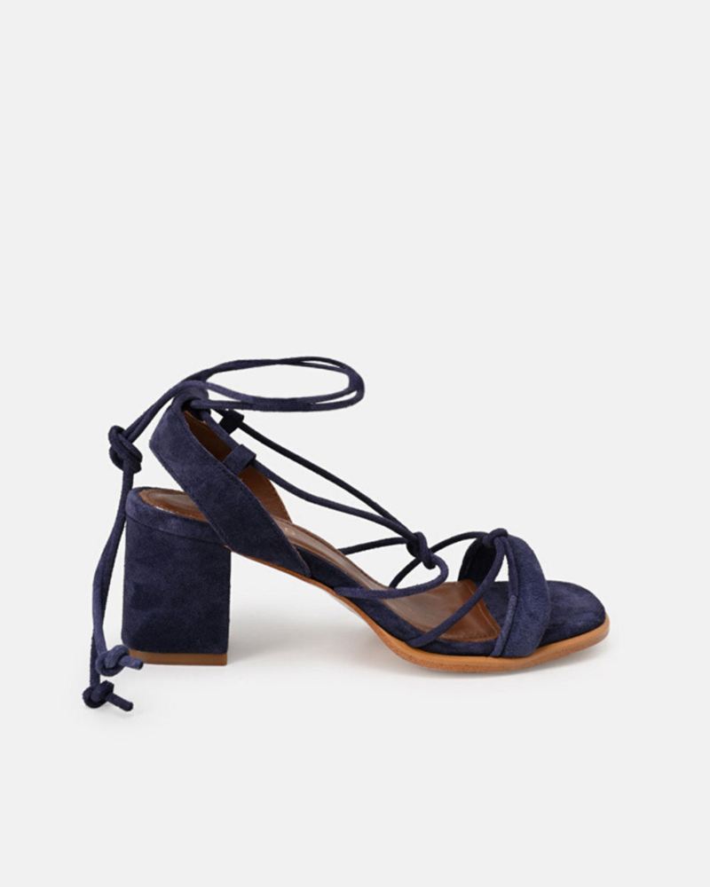 Sandales Alohas Sophie Bleu Marine Femme | SMI-51441135