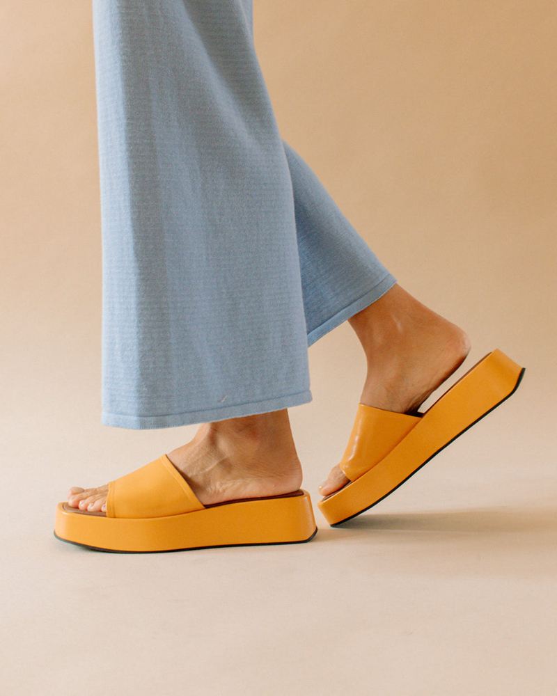 Sandales Alohas Janice Orange Femme | BRP-03035323