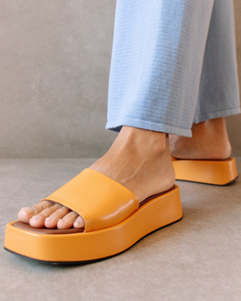 Sandales Alohas Janice Orange Femme | BRP-03035323