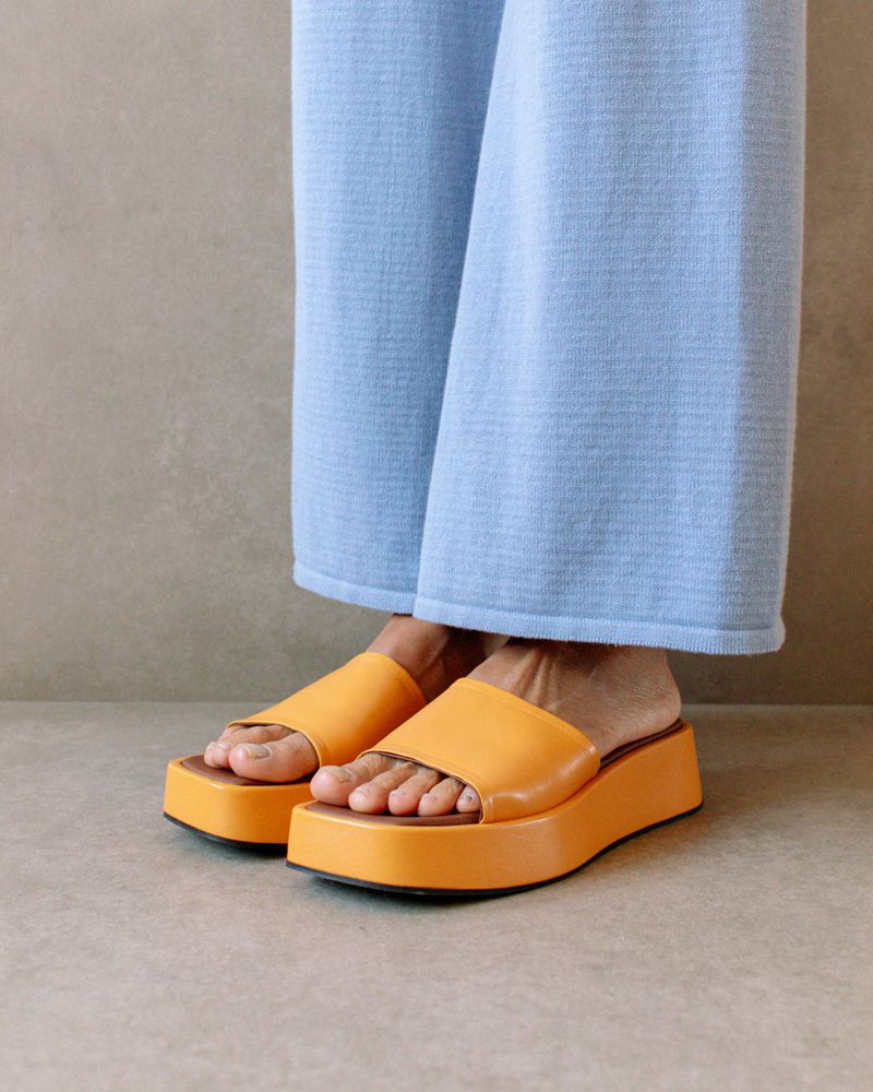 Sandales Alohas Janice Orange Femme | BRP-03035323