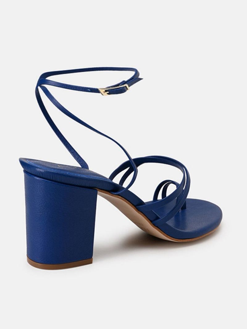 Sandales Alohas Mochi Bleu Femme | QEI-88788433