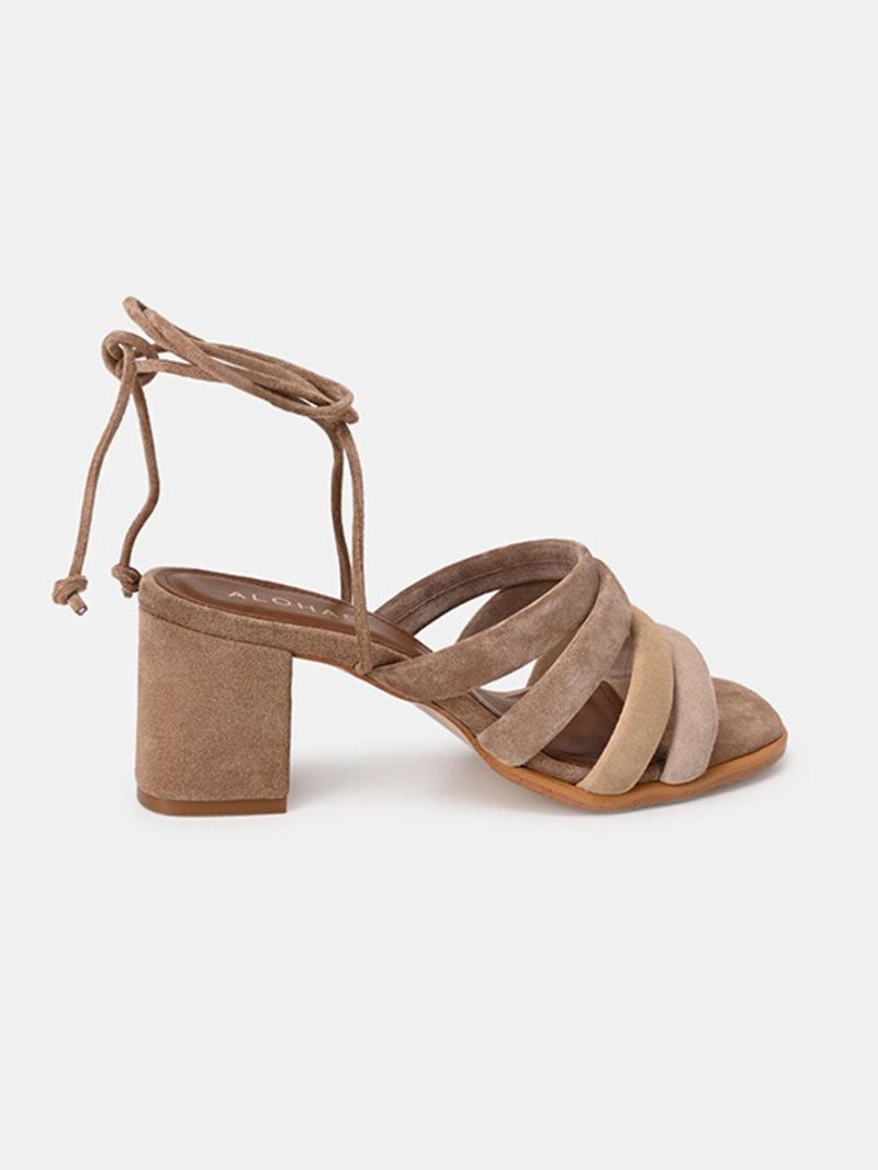 Sandales Alohas Letizia Shades Of Beige Femme | QFZ-07555455