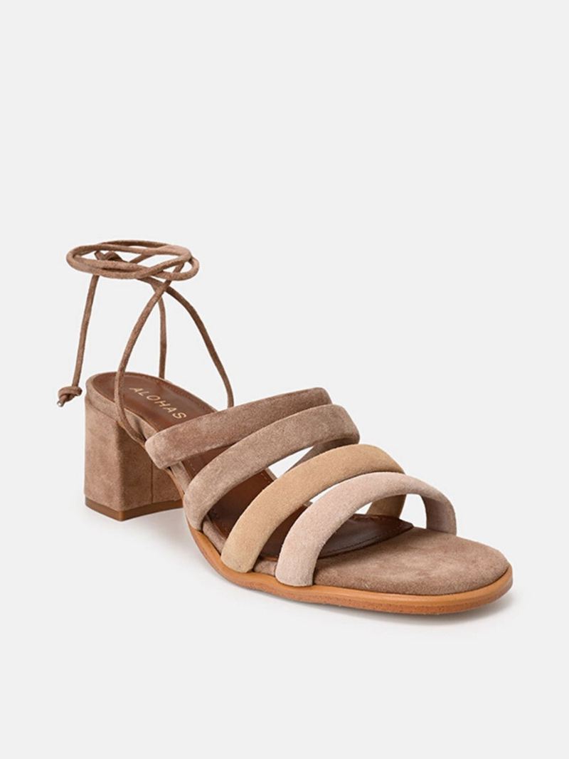 Sandales Alohas Letizia Shades Of Beige Femme | QFZ-07555455