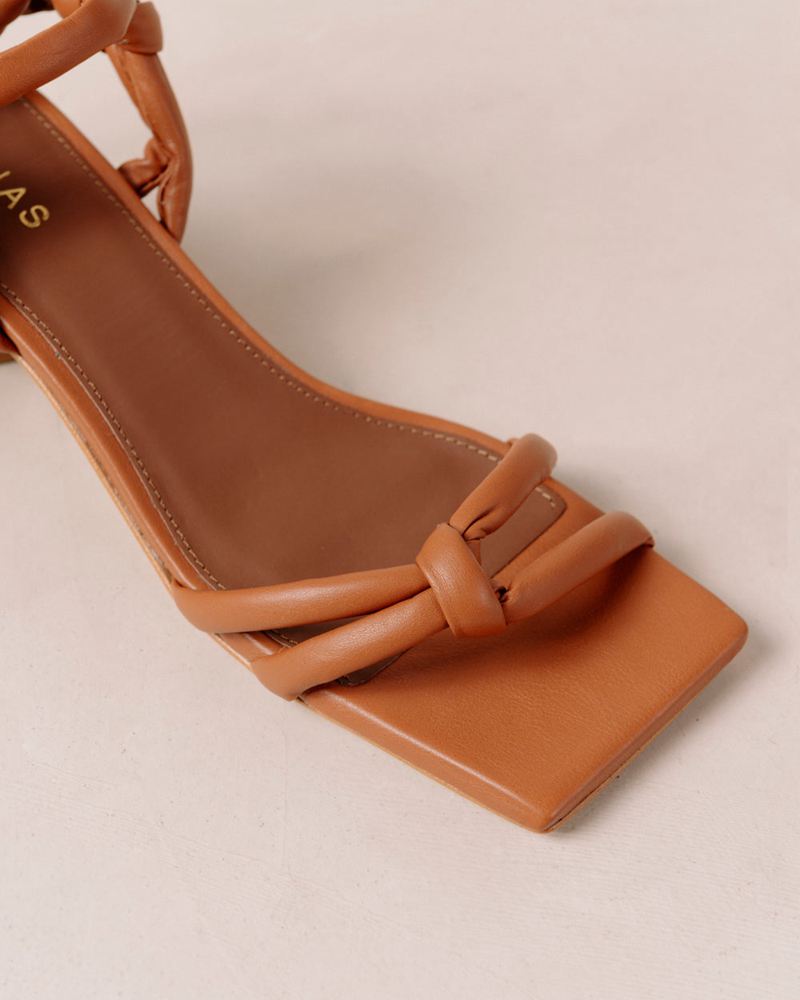 Sandales Alohas Creative Cuir Marron Femme | DFJ-05514694