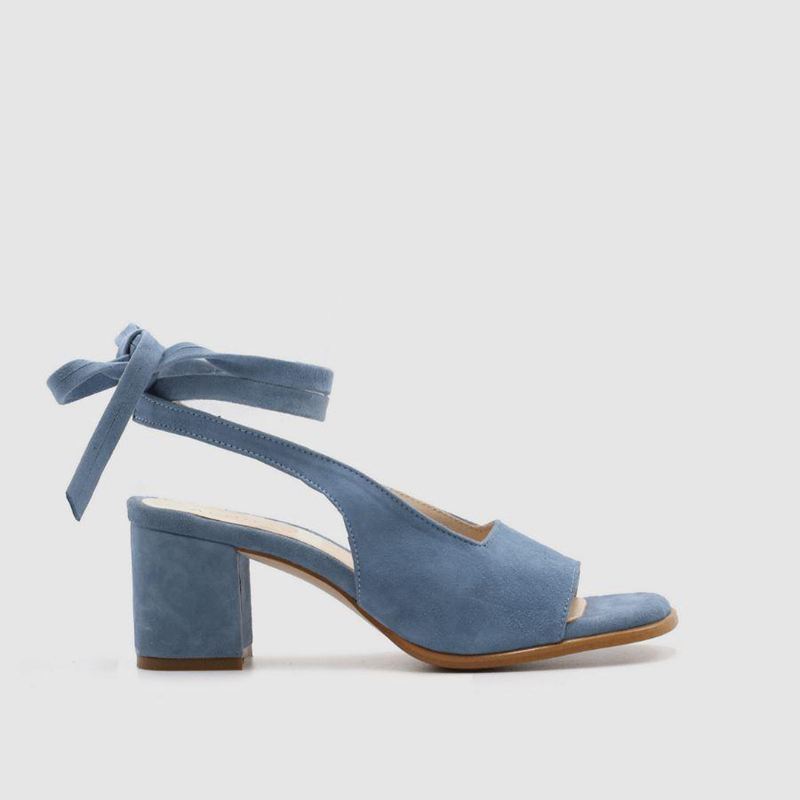 Mules Alohas Lille Bleu Femme | HJO-57193611