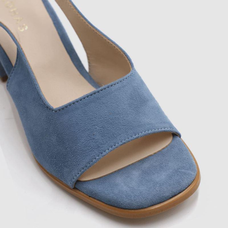 Mules Alohas Lille Bleu Femme | HJO-57193611