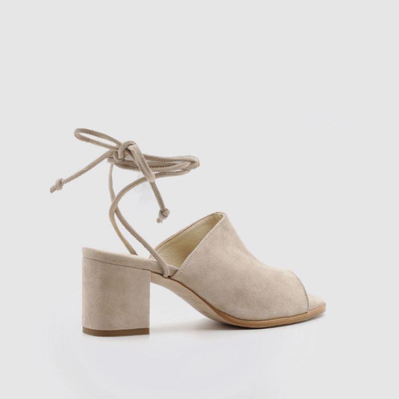 Mules Alohas Jolie Grise Clair Femme | SJF-80454673