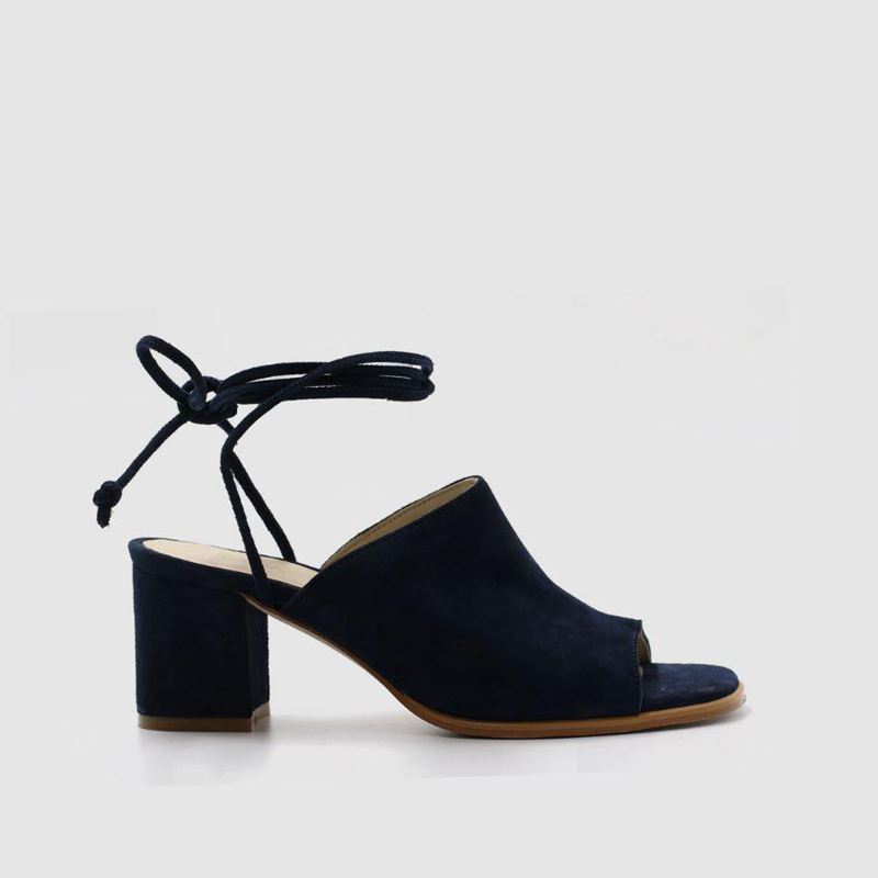 Mules Alohas Jolie Bleu Marine Femme | FJJ-67091475