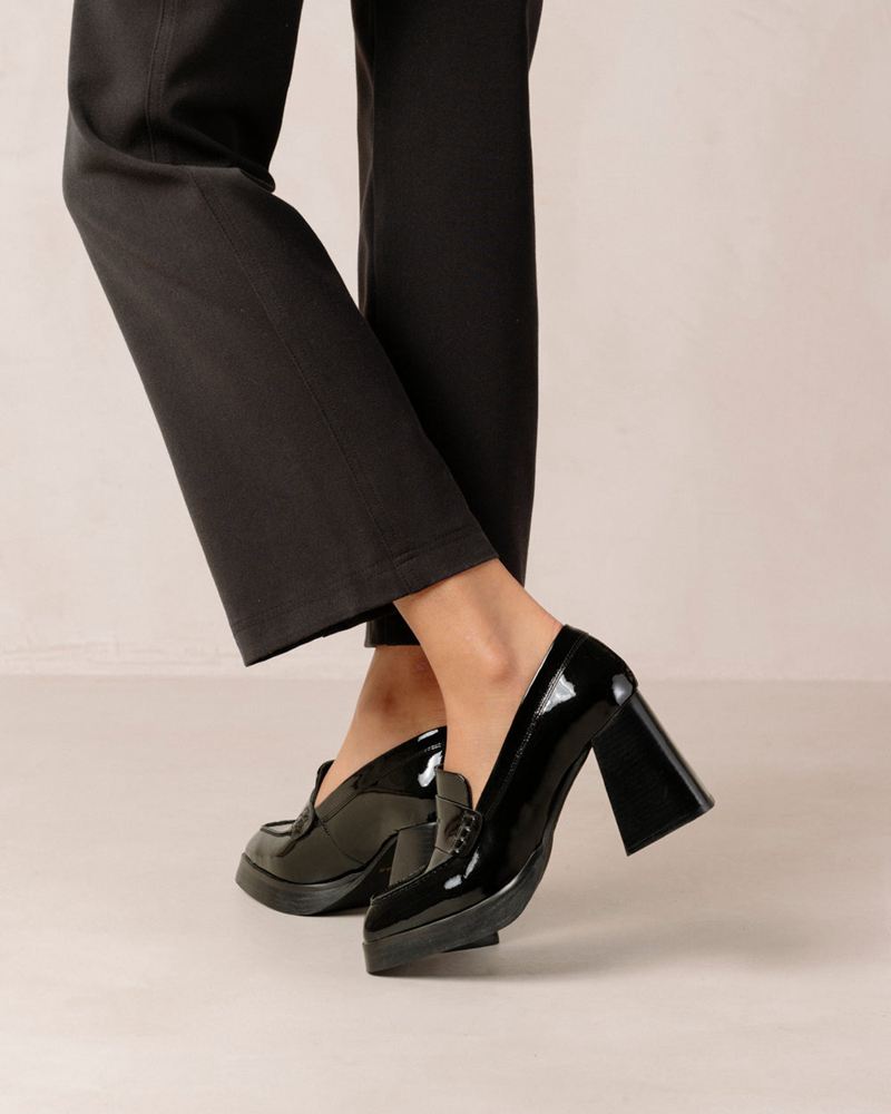 Loafers Alohas Take Off Noir Femme | QEY-06505961