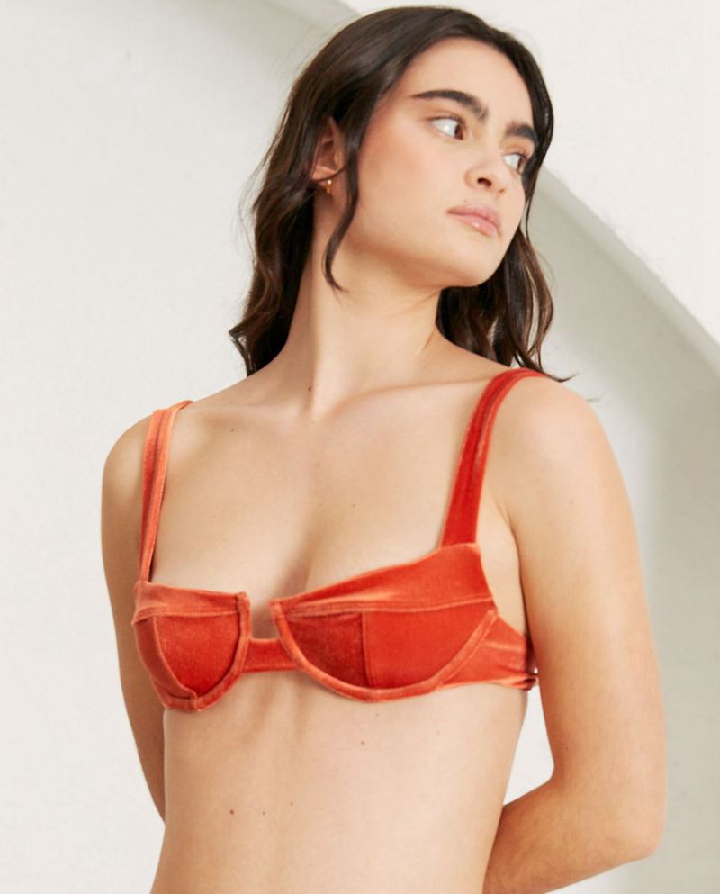 Maillots De Bain Alohas The Loop Orange Femme | BVD-66816977