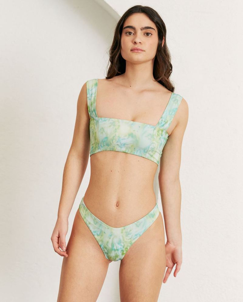 Maillots De Bain Alohas The Kite Turquoise Femme | QCB-01655555