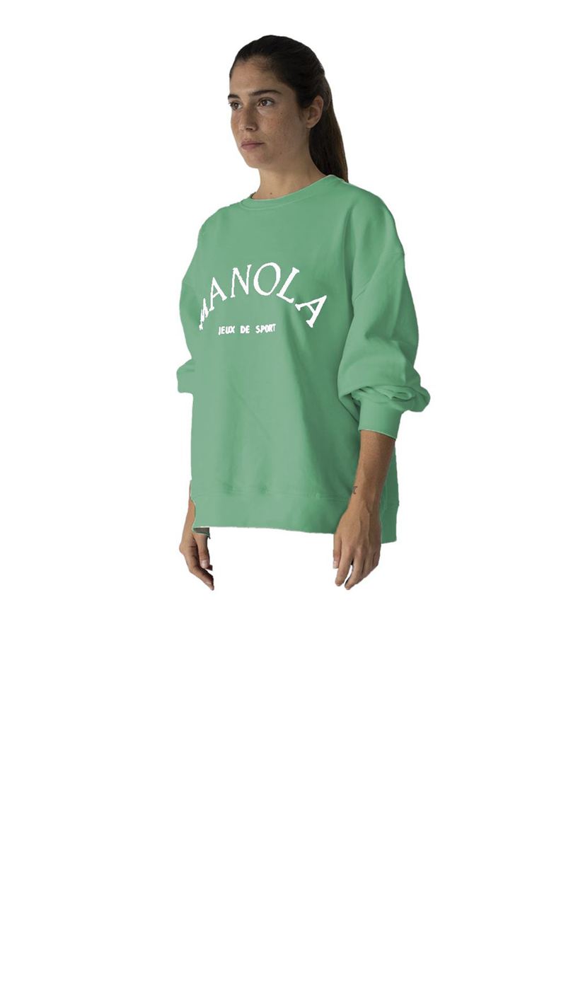 Vêtements De Sport Alohas Iconica Sweatshirt Vert Femme | MOX-04507774