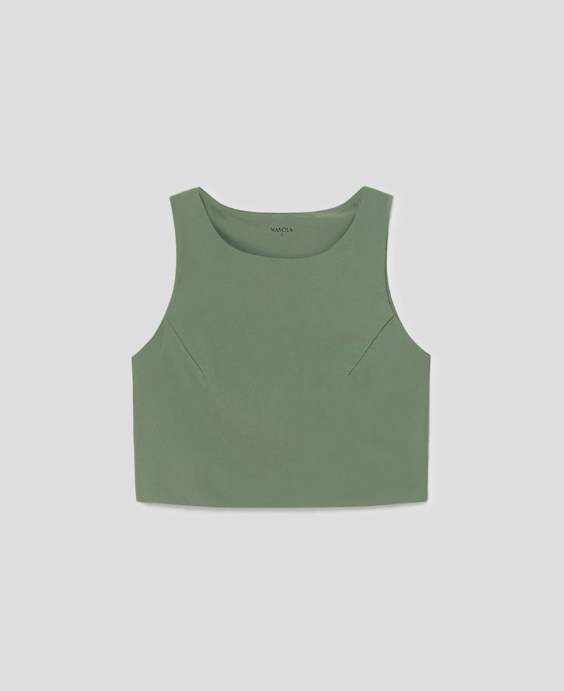 Vêtements De Sport Alohas Core Top Vert Femme | NWY-53349617