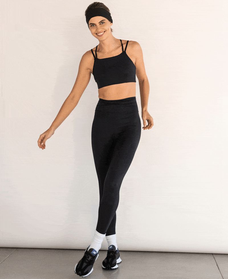 Vêtements De Sport Alohas Core Legging Noir Femme | CCM-35418624