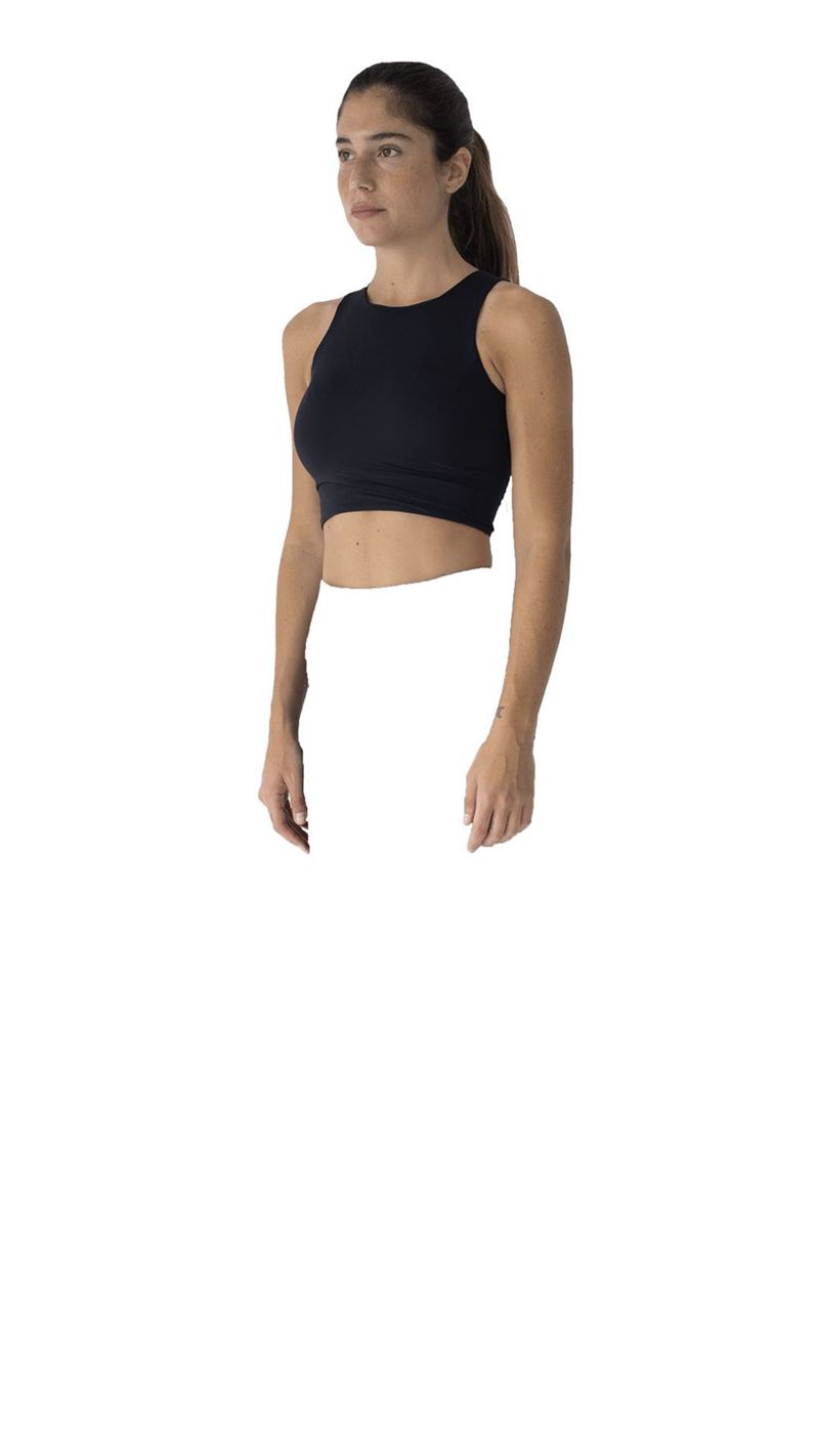 Vêtements De Sport Alohas Core Top Noir Femme | SNV-58169669