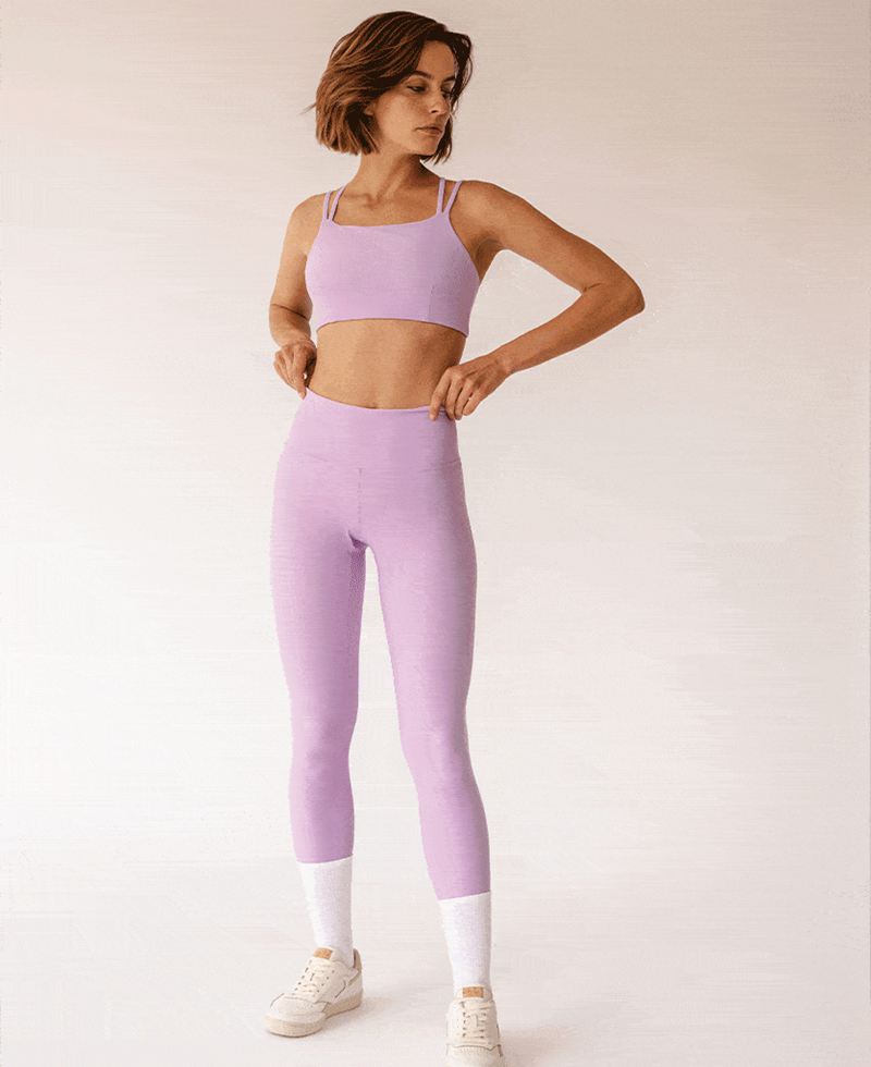 Pantalon Alohas Core Legging Violette Femme | IIQ-21114816