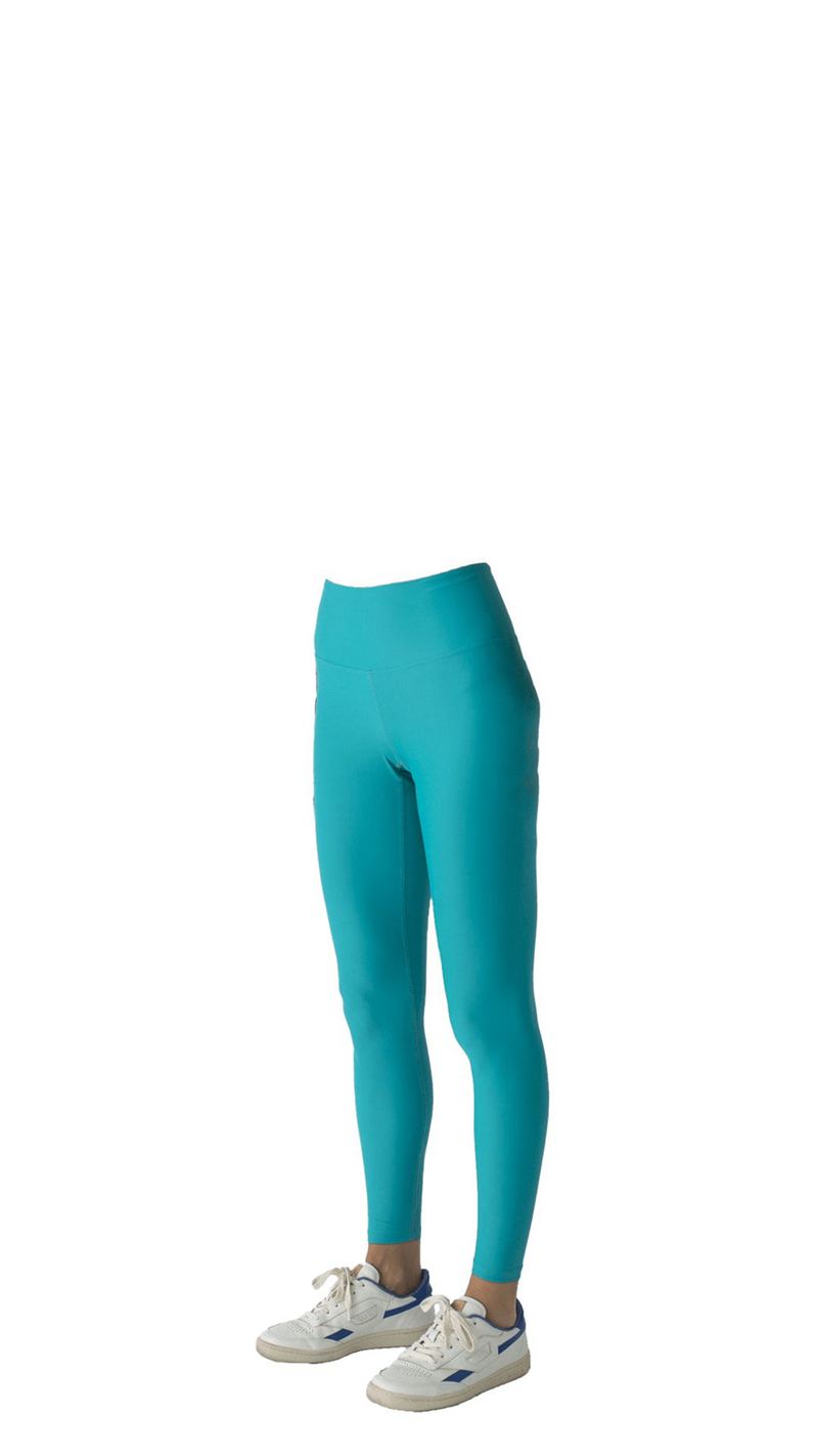 Pantalon Alohas Core Legging Turquoise Femme | QWK-23867423