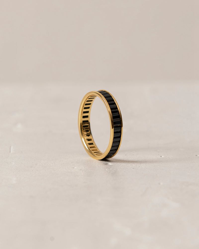 Bague Alohas Lucuma Noir Femme | YAV-17283822