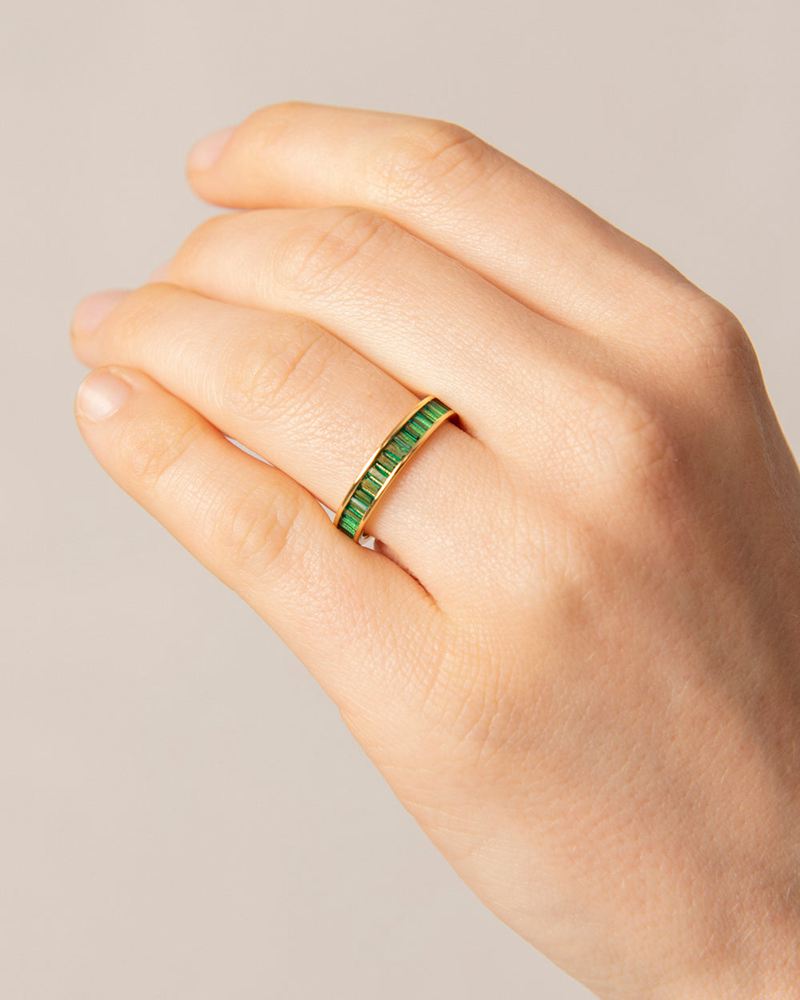 Bague Alohas Lucuma Vert Femme | DNA-46492672