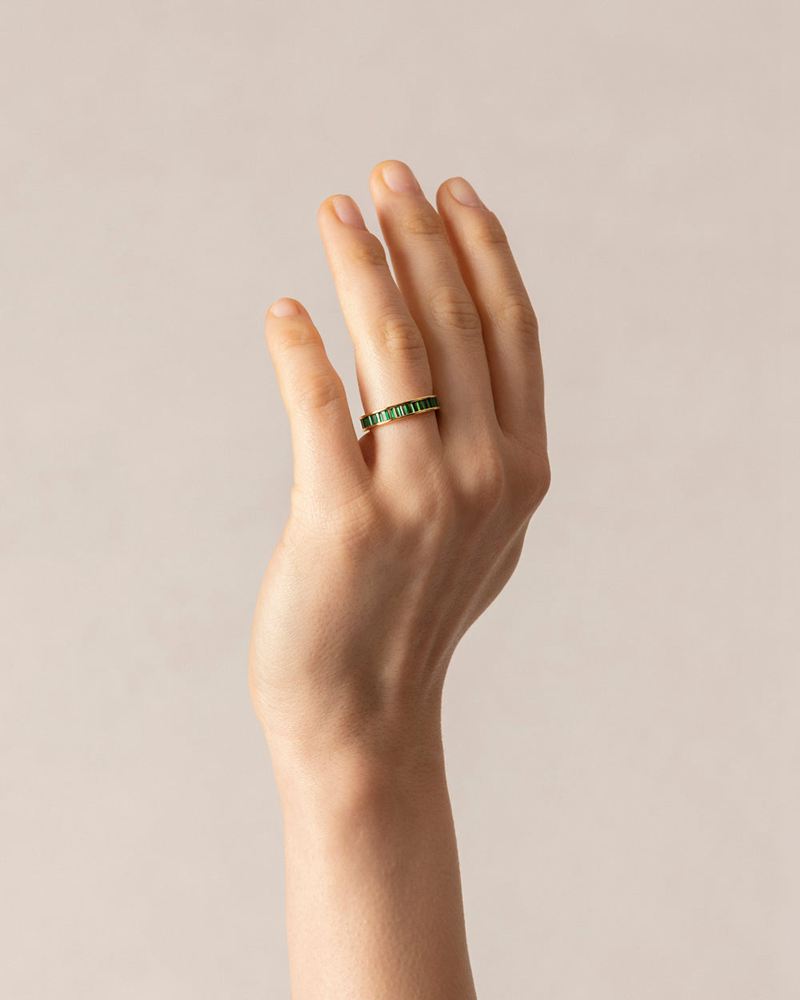 Bague Alohas Lucuma Vert Femme | DNA-46492672