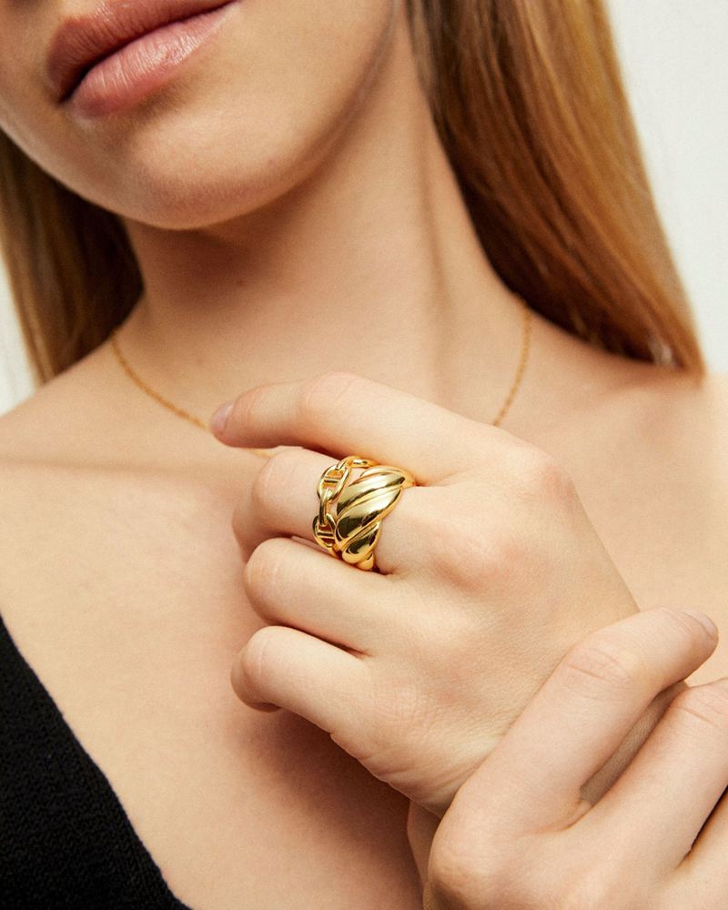 Bague Alohas Perseus Doré Femme | OXS-86460219