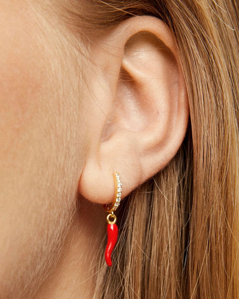 Boucle d'oreille Alohas Spicy Doré Femme | KXN-00511501