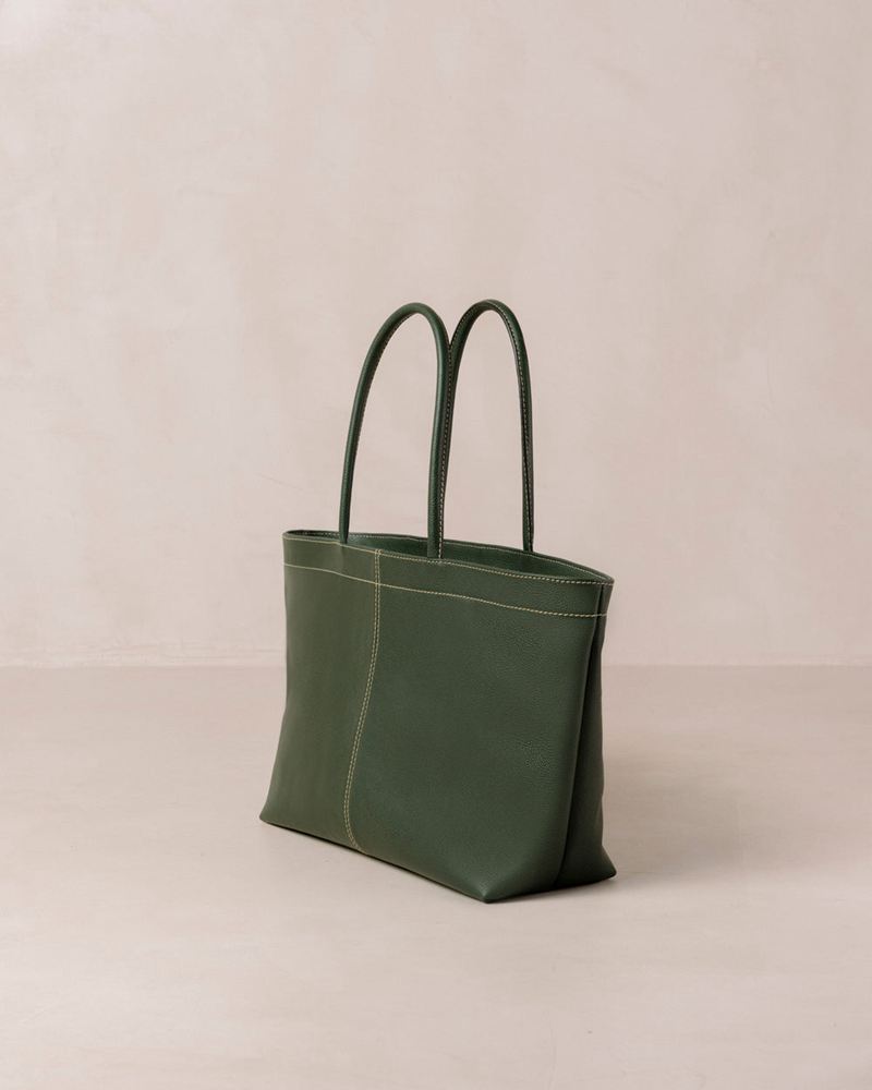 Sacs Alohas The F Cuir Vert Femme | LTT-04925386