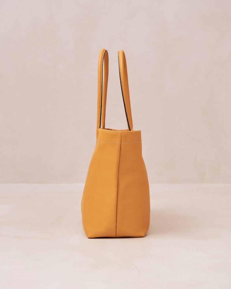 Sacs Alohas The F Cuir Jaune Femme | IYA-05380977