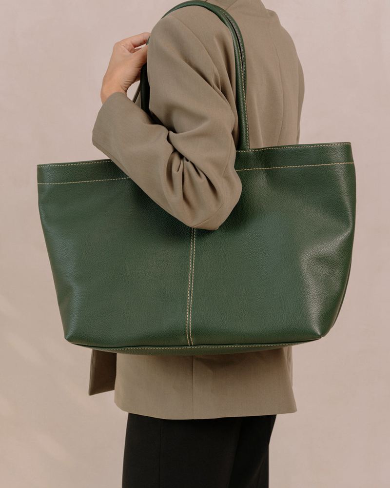 Sacs Alohas The F Cuir Vert Femme | LTT-04925386